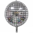 thumbnail image 3 of Roller Skate & Disco Ball Balloon Set – Retro Party Foil Balloons, 3 of 4