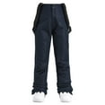 thumbnail image 2 of Womens Snow Ski Pants Insulated Waterproof Winter Snowboard Pants with Detachable Bib Suspender for Outdoor Activities 2026 Dark Blue XS, 2 of 4