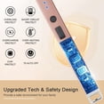 thumbnail image 3 of SUPRUS Electric Arc Windproof USB Lighter Flameless Rechargeable Lighter with Safety Lock for Candle, 3 of 7