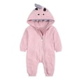 thumbnail image 2 of Coerni New Born Baby Boys Girls Cartoon Dinosaur Hoodie Romper Onesie Jumpsuit Outfits Unisex Baby Hoodies Clothes, 2 of 8