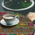 thumbnail image 2 of Ambesonne Colorful Fitted Round Tablecloth, Geometric Modern Tones, 45"- 56" Diameter, Multicolor, 2 of 5