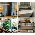 thumbnail image 6 of Industrial 33" Narrow Console Table, Sofa Table for Entryway, Living Room, Rustic Brown and Black, 6 of 6