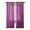 Purple, variant on Window Blue Sheer Curtains 1 Panel Sheer Blue Curtains Clear Curtains Basic Rod Pocket Panel for Bedroom Children Living Room Yard Kitchen (39.4"W x 78.8"L)