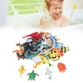 thumbnail image 4 of Océano 48pcs Juguetes de animales de Mar Material Ecológico forma Vívida Mini Serie de Peces Tropicales Juguetes en Miniatura de 4 A 6 Años, 4 of 7