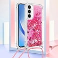 thumbnail image 2 of Funda FOXDOCK para Samsung Galaxy A56 con Cuerda Ajustable, Brillo Líquido, Protección Antigolpes y Lente – Ideal para Regalo, 2 of 6