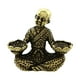 thumbnail image 1 of Estatua de Buda en miniatura, estatuilla de portavelas de monje, adorno de monje pequeño, escultura en miniatura para decoración de comedor de hogar, 1 of 9