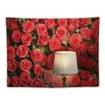 thumbnail image 5 of GOSMITH  Rose Tapestry Wall Hanging Red Flower Wall Tapestry Nature Elegant for Livingroom Bedroom Dorm Home Decor, 5 of 7