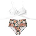 thumbnail image 3 of Lenago Womens Swimsuits Fashion Bikini Set Two Piece Swimsuit Printing Suspenders Swimwear Beachwear, 3 of 5