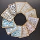 thumbnail image 4 of Farfi - Azulejos de mosaico de colores brillantes de 100 g, lechada en polvo resistente a la decoloración, para manualidades de pared, lechada de vidrio para suelo (rosa), 4 of 8