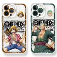 thumbnail image 3 of Carcasa Para Redmi Note 8 9 9S 9T 10 10S 11 11S 12 Pro Max 4G 5G Dibujos Animados Japón Clear Angel Eyes Anime One Piece Nica Luffy Zoro Chopper A Prueba De Golpes Nuevo Diseño Cubierta, 3 of 4