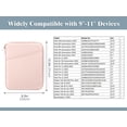 thumbnail image 2 of Funda para tablet TimoVo 9-11 para iPad 11 pulgadas A16 2025 Rosa, 2 of 8