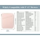 thumbnail image 2 of Funda para tablet TimoVo 9-11 para iPad 11 pulgadas A16 2025 Rosa, 2 of 8