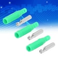 thumbnail image 4 of Terminal Binding Post, 24A Wear Resistant Banana Socket With PA Tube For Probes Green, 4 of 8