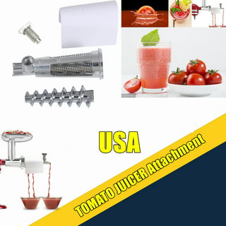 GVODE Fruit and Vegetable Attachment Strainer Set with Meat Grinder for  Kitchenaid, Fruits Jucier Vegetables Strainer Attachement, For Kitchenaid