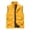 Yellow, variant on Lightweight Softshell Vest for Men with Multi Pockets Zip Up Mock Neck Windproof Sleeveless Tops for Golf Running Hiking Outerwear Pink L