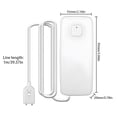 thumbnail image 4 of 1 Pack WiFi Water Leak Detector APP Control 85DB Water Sensor Alarm IP67 Waterproof Battery Operated Water Leak Alert with APP Push Notification for Home Kitchen Bathroom Basement School Hotel Store, 4 of 8