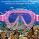 thumbnail image 3 of Gafas de buceo para niños Findway, gafas de natación, máscara de snorkel para niños, niñas, adolescentes, máscara de buceo con cubierta nasal, gafas de buceo antifugas antivaho HD, 3 of 5