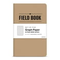 thumbnail image 5 of Elan Publishing Company Field Notebook / Pocket Journal - 3.5"x5.5" - Kraft - Graph Memo Book - Pack of 5 - ELAN-FN-001A, 5 of 6