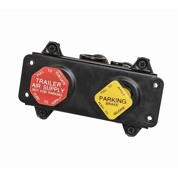 MV-3 Heavy Duty Dash Valve - 3/8“ Air Brake Control Valve Replaces 800622, OE Aftermarket 3501389, Bendix 5006257, 5006349, BER800622