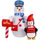 thumbnail image 1 of Decoración inflable al aire libre del patio del muñeco de nieve del pingüino de los productos de la Navidad de Ourwarm, 1 of 4