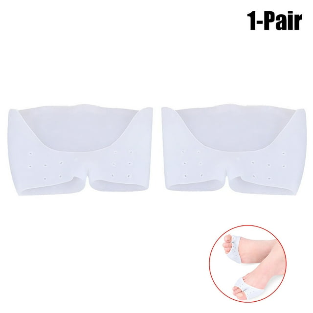 1 Pair Toe Caps Silicone Breathable Protective Toe Cover Toe Cushion Toe Protection for Ballet Dance