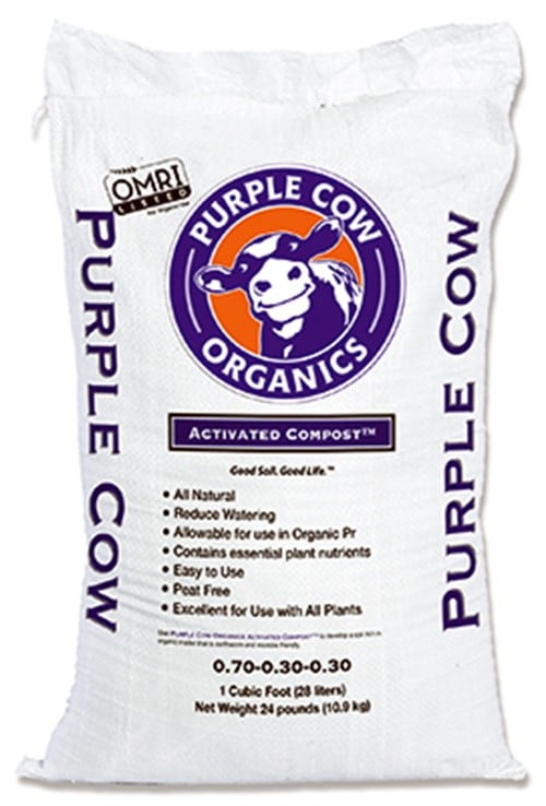 Purple Cow Organics PC ACTIVATED-1 CF Compost, Piece or PC Activated, Cu. Ft. by PURPLE COW ORGANICS