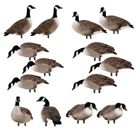 Big Als Decoys X14 Greater Canada Goose Silhouettes Decoy Pack of 14