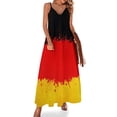 thumbnail image 1 of Deutschland Robe Sans Manches Vêtements Féminins Robe Mignonne Longue Vêtements pour Femme, 1 of 5