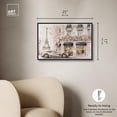 thumbnail image 5 of Shopping Spree Trip Paris Canvas Fashion Art Prints by Art Remedy, Black Frame, 24" x 16", 5 of 7
