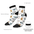 thumbnail image 6 of Pofeuu Puppy Print 30cm Socks, Adult Running Hiking Socks for Youth and Adult, 6 of 7