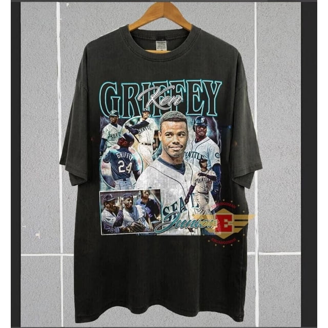 Ken Griffith Jr. Chemise, T-Shirt Graphique Classique des Années 90, Unisexe, Bootleg Vintage, Cadeau, Rétro - comme sur l'Image - 3TG