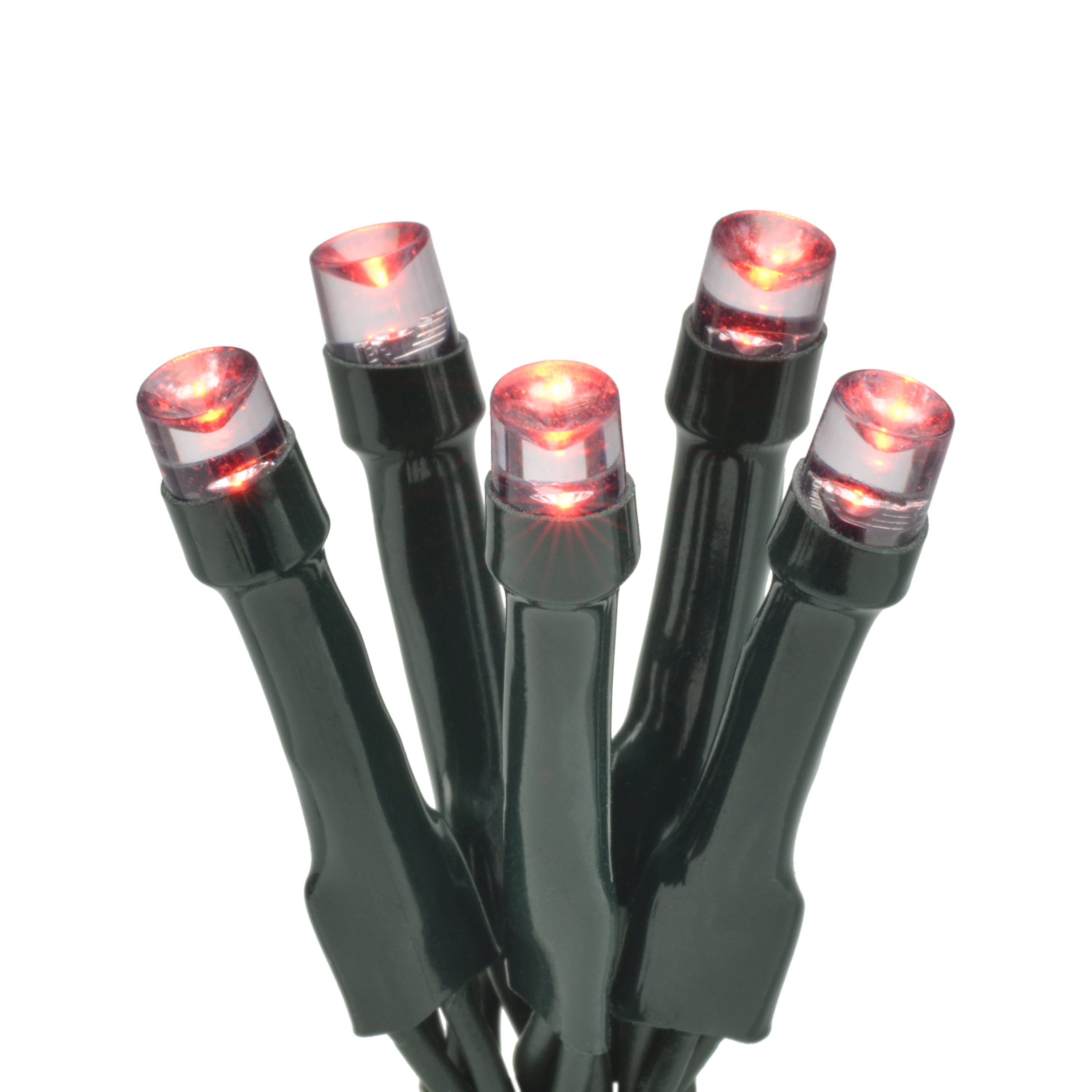 Battery Operated LED Christmas Lights, 20 count, 7 ft., Multiple Colors