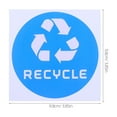 thumbnail image 2 of MLINS 6pcs Trash Classification Labels Aesthetic Stickers for Recycling Bins for Home and Public Spaces Trash Bin Stickers Labels, 2 of 8