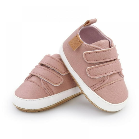 Toddler Kids Baby Girls Anti-Slip Soft Sole Prewalker Crib Flats Shoes
