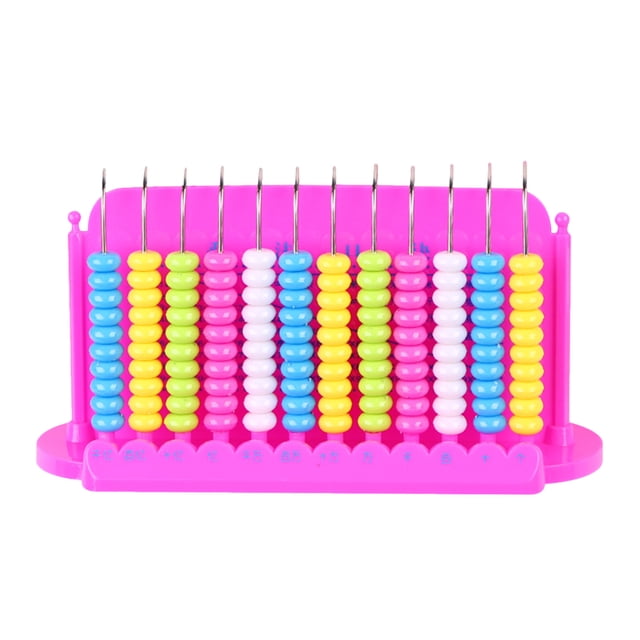 Kids 12 Digits Abacus Math Learning Abacus Educational Bead Arithmetic Abacus