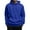 CA01_Blue, variant on Resicozy Mens Oversized Hoodies Collar Drawstring Hooded Sweatshirts Casual Plain Pullover Collar Long Sleeve Shirts Beige 3XL