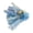Blue, variant on mdesiwst Girl Hairpin Three-Dimensional Flowers Bead Embellishments Hair Pin Mesh Tassels Strong Grip Hair Clip Hair Styling Tool