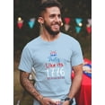 thumbnail image 2 of Party Like Its 1776 T-Shirt Men -Image by Shutterstock, Male Small, 2 of 4
