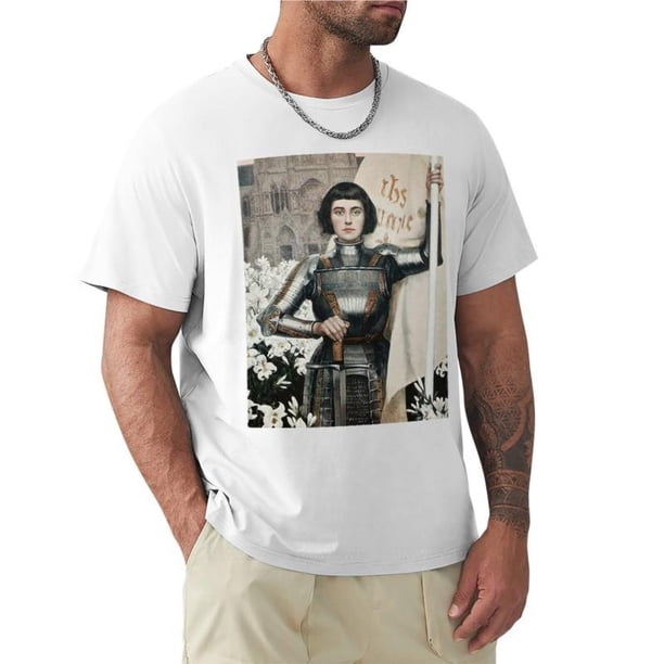 Camiseta de verano para hombre camisa de Juana de Arco Albert Lynch camiseta de sudor Camiseta de cuello redondo camisetas de algodón para hombre
