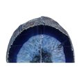 thumbnail image 3 of Polished Blue Brazilian Agate Geode Bookends 4-7 Pounds, 3 of 5