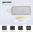 thumbnail image 4 of Sun Visor for Mercedes Benz S Class W220 1998-2005 Gray Right Side, 4 of 5