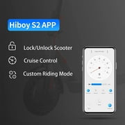 Hiboy Electric Scooter, 350W Motor S2 Electric Scooters for Adults 220lbs, 8.5 Solid Tires 17 Miles Long Range 19 MPH Speed, Portable Folding Kick E-Scooter Urban Commuter