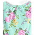 thumbnail image 2 of Romper The Children's Place Floral, paquete de 2, 6 a 9 meses, 2 of 4