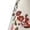 White, variant on Women's Ruffle Off Shoulder Floral Midi Smocked Flowy Long Dresses Dress for Summer Spring Beach White S