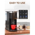 thumbnail image 6 of Single Serve Coffee Maker for K-Cup Pods & Ground Coffee 40 oz Water Tank Black, 6 of 7