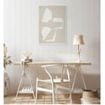thumbnail image 7 of Kate and Laurel Sylvie Eye Catching Sleek Abstract 3 White and Beige Framed Canvas Wall Art by The Creative Bunch Studio, 23x33 White, Modern Contemporary Art for Wall, 7 of 7