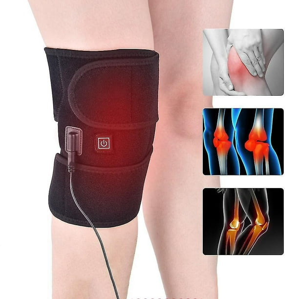 1 Pcs Heat Knee Massager For Knee Warm, Heat Knee Brace Wrap For  Arthritis,electric Heated Knee Pads Support For Pain Relief, Temperature  Control Knee