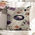 thumbnail image 6 of flowers, planets, starslinen toss pillowcase decoration pillowcase gifting preferred 20x20inch cushion cover sofa pillowcase sofa bedroom living room car, 6 of 8