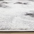 thumbnail image 2 of Northside Decor White Grey Neutral Flowers Frieze Area Rug 7'10" x 10'6", 2 of 5
