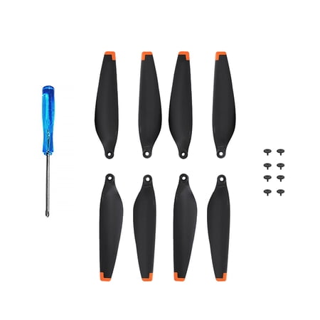 1/2 Pairs Low Noise Propeller Props Blade Replacement Kits Drone Wing Fans Spare Parts for DJI Mini 3 Pro